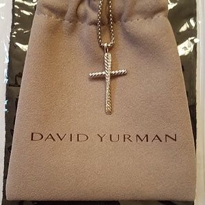David Yurman 'Crossover' Cross Necklace